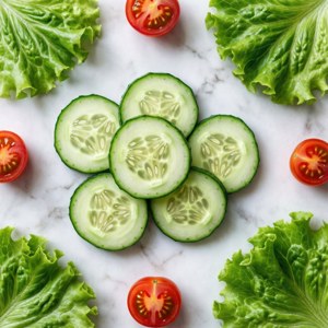 Fresh Salad Ingredients