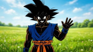 Friendly Saiyan Wave