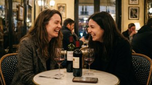 Friends and Wine