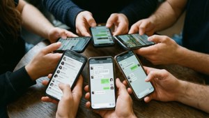 Friends Chatting