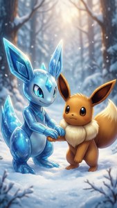 Friends in the Snow