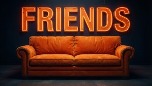 Friends Logo Couch
