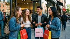 Friends Shopping