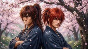 Friends Under Sakura