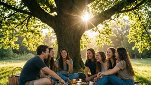 Friends Under Sunlight