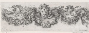 Fries met wapen van de familie De' Medici en vier panters