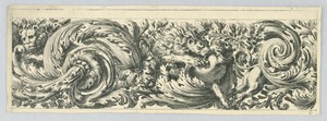 Frieze, from "Chasses et Feuillages"