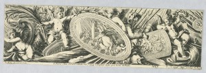 Frieze: Trophies of Arms and Putti