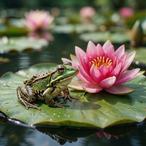 Frog and Lily Friend