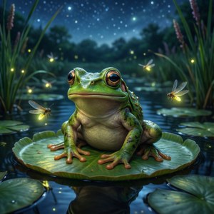 Frog Pond Night