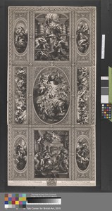 From the Painting of the Ceiling in the Banqueting House at White-Hall in the Year 1720
