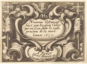 Frontispiece for Callot's "The New Testament"