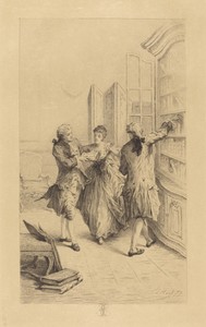 Art by Pierre Edmond Alexandre Hédouin