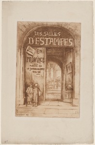 Frontispiece for "Les Salles d'Estampes"