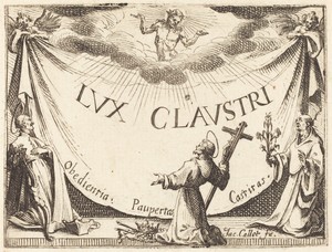 Frontispiece for "The Light of the Cloister"