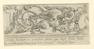Frontispiece from Frises, Feuillages et Grotesques (Friezes, Foliage and Grotesques)