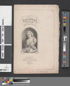 Frontispiece to Rasselas' Tale by Dr. Johnson