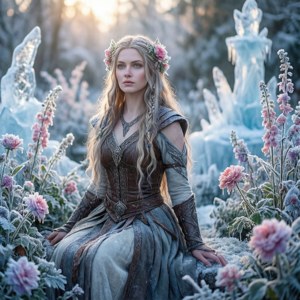 Frosted Garden