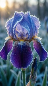 Frosted Iris