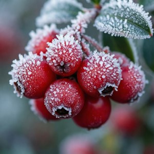 Frosted Lingonberries