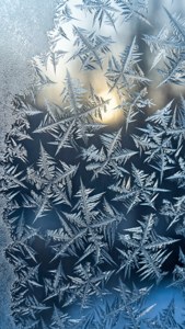 Frosted Window Crystals