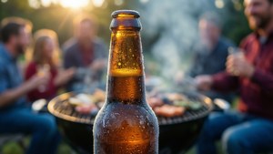 Frosty Beer Bottle