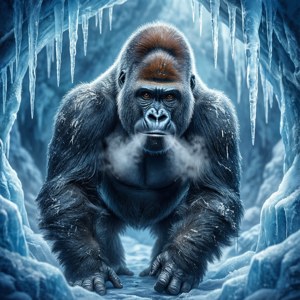 Frosty Cave Gorilla