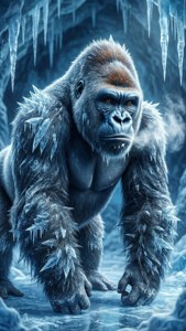 Frosty Cave Gorilla