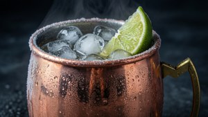 Frosty Copper Mug