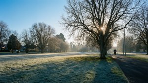 Frosty Esplanade Morning