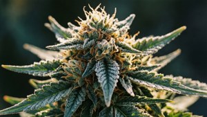 Frosty Trichome Close-Up