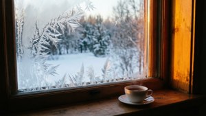 Frosty Window February