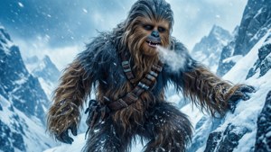 Frosty Wookiee Warrior