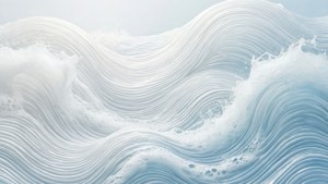 Frothy Wave Ripples