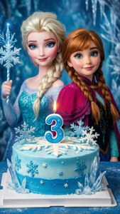 Frozen 3rd Birthday Elsa
