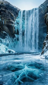 Frozen Cascade Blue