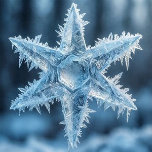 Frozen Crystal Star