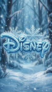 Frozen Ice Disney Font