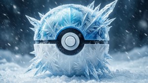 Frozen Ice Pokeball