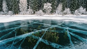Frozen Lake Kaindy
