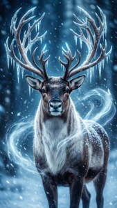 Frozen Magic Reindeer