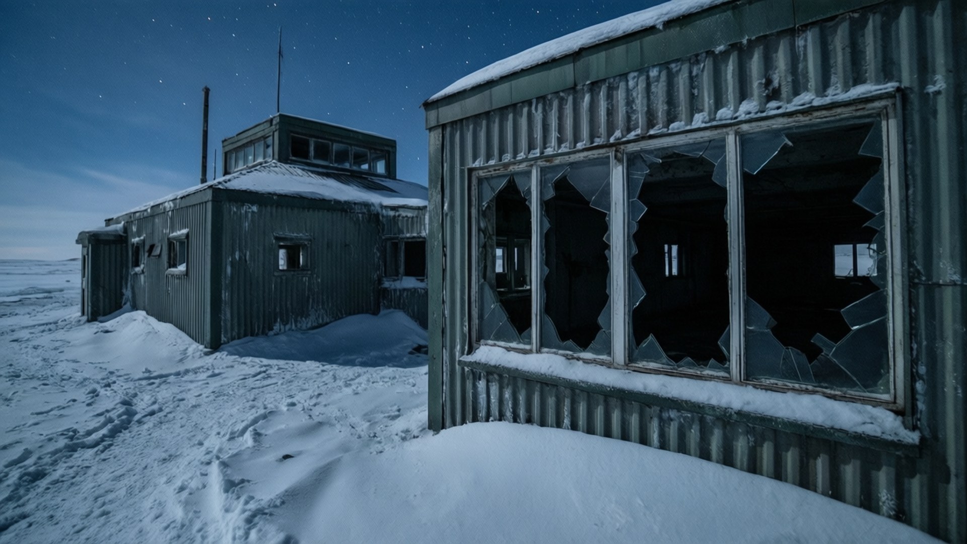 Frozen Outpost by Wallpapers.art Studio