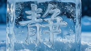 Frozen Quiet Kanji