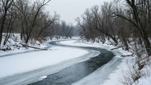 Frozen River Winding