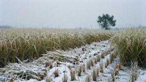 Frozen Stubble