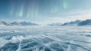 Frozen Tundra Vista