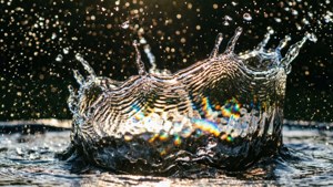 Frozen Water Splash