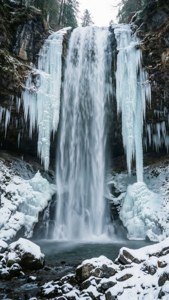 Frozen Waterfall
