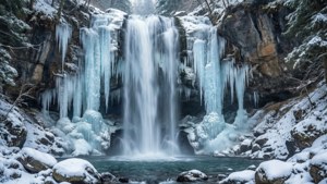 Frozen Waterfall Ice