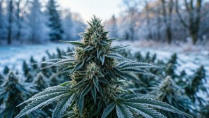Frozen Winter Bud